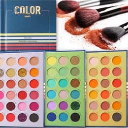 Eye ShadowLiner Combination 72 Colour shiny eye shadow palette matte tray shimmer nude makeup set womens 230719