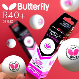 Table Tennis Sets Genuine Butterfly 3 stars Upgraded Domestic R40 Brand International Competition Ball 230719