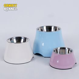 Dog Bowls Feeders CAWAYI KENNEL Dog Feeder Drinking Bowls for Dogs Cats Pet Food Bowl Comedero Perro Miska Dla Psa Gamelle Chien Chat Voerbak Hond 230719