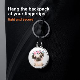 Other Dog Supplies Wireless Smart Tracker Alarm Tag Key Child Bag Wallet Finder Pet GPS Record Locator Bluetoothcompatible for Android 44 230720