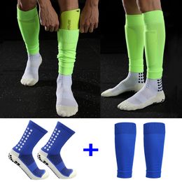 Kids Socks A Set High Elasticity Football Shin Guards Adults Kids Sports Legging Cover Outdoor Protection Gear Nop Slip Soccer Socks 230721