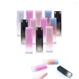 Storage Bottles 5Pcs 5g Gradient Colour Empty Lipstick Tubes DIY Refillable Lip Containers Portable Bottle For Cosmetic Gloss