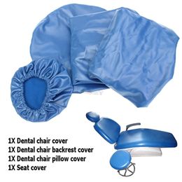 Other Health Beauty Items high quality 4Pcsset Dental Chair Cloth Cover PU Leather Unit Dental Chair Seat Cover Waterproof Protective Case Protector 230720
