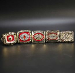 1972 1982 1983 1987 1991 Washington Red Skin Football Championship Ring Set 5 Pieces