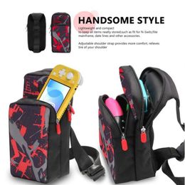 Carrying Case Bag for Nintendo Switch Nintendo Switch Lite Sling Bag Shoulder Chest Cross Body Backpack for Switch Lite304E