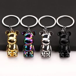 New In Keychain Creative Metal Keychains Exquisite Cute Animal Card Holder Cute Keychain