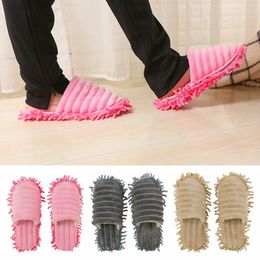 Cleaning Cloths Multifunction Floor Dust Slippers Shoes Lazy Mopping Mop Caps House Home Clean Cover Wipe Tools 230721