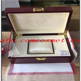 High Quality Topselling Red Nautilus Watch Original Box Papers Card Wood Boxes Handbag For Aquanaut 5711 5712 5990 5980 Watch Boxe281c