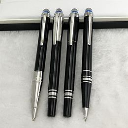 GIFTPEN 5A Luxury Pen Classic Round Crystal Ballpoint With Blue Signature Pens Noble Gift With serial number2362