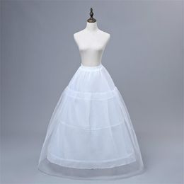 In Stock High Quality White Petticoats 3 Hoops Wedding Accessories For Wedding Dresses Bridal Gowns284v