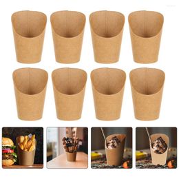 Flatware Sets Snack Basket Storage Cups French Fries Display Holders Fry Holding Disposable Charcuterie Cones Multipurpose