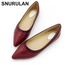 Dress Shoes SNURULAN2023 Spring Autumn Shoes Women Ballet Flats Shoes Slip-On Woman Single Shoes Ladies Females Footwear Zapatos MujerE676 L230721