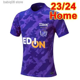 23 24 Sanfrecce Hiroshima Mens Soccer Jerseys MORISHIMA EZEQUIEL SHUNKI AOYAMA NOTSUDA Home Purple Away Football Shirt Adult Short Sleeve Uniforms T230720