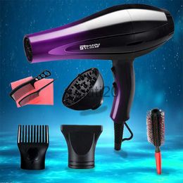 Electric Hair Dryer Powerful 8 In 1 Hair Dryer Portable Electric Hairdryer 3200W Type Hot / Cold Blow Dryer for Salons and Household Use EU Plug F30 x0721
