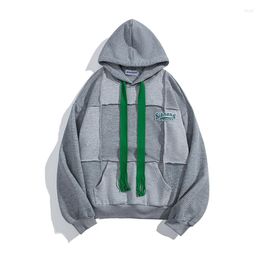 Men's Hoodies Ingredients 85 Polyester Fibre 15 Cotton Matching Casual Hoodie And Fashion Brand