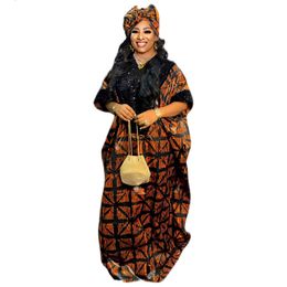 Plus size Dresses Free Size Robe De Soiree Femme Longue Chic African Dress Women for Party Embroidery Traditional Clothing 230720