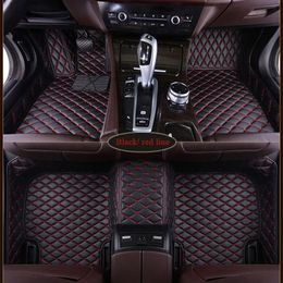 Custom fit Car floor mats for audi a3 a5 sportback A1 A3 A4 A6 A7 A8 A6L S3 5 6 7 8 AVANT Q3 Q5 Q7 TT Auto parts carpet mat281U