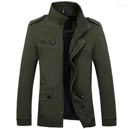 Men's Jackets Male Outerwear Oversized 4XL 5XL High Quality Pure Cotton Casual Jacket Coat Men Clothing Trench 9780