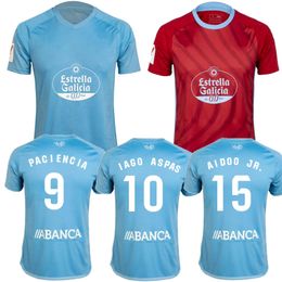 2023 2024 RC Celta de Vigo Soccer Jerseys STRAND LARSEN BAMBA Paciencia FRAN BELTRAN IAGO ASPAS MINGUEZA De La Torre Miguel home away 23 24 football men and kids shirt