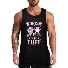 Men's Tank Tops Working My Puff Into Tuff Shirt Top Basketball Clothing Mens Designer Clothes