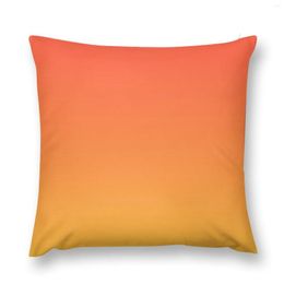 Pillow Modern Trendy Abstract Yellow Orange Ombre Throw Pillowcases For Pillows Sofa S Cover Plaid