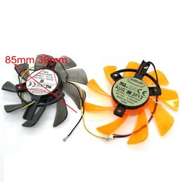 T129025SU T129215SH 12V 0 30A 85mm 39x39x39mm For ZOTAC Graphics Card Cooling Fan 2Wire 2Pin237c