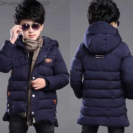 Down Coat New Boys Winter Clothes 4 Keep Warm 5 Children 6 Autumn Winter 9 Coat 8 Middle Aged 10 Year 12 Pile Thicker Cotton Jackets 201030 Z230721
