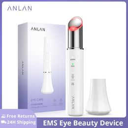 Face Care Devices ANLAN EMS Eye Beauty Device Microcurrent Anti Wrinkle Remove Bags Dark Circles Light Therapy Lifting Massage Instrument 230720