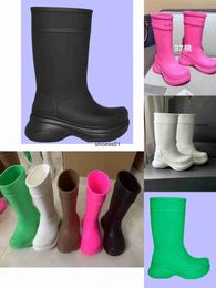 Outono e inverno 2023 balenciga dark horse único produto co branded hole boots botas de salto alto antiderrapantes sola grossa antiderrapante