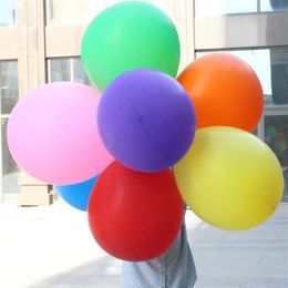 10pcs 24 -дюймовый латекс круглый баллончик гигантские воздушные шары свадебные украшения с днем ​​рождения декор 50cm281q