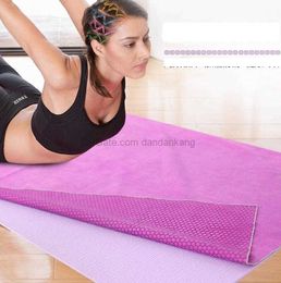 Quick Dry Non Slip Hot Yoga mat Towel Microfiber Fitness Sports blankets portable outdoor brethable sweat Absorbing Rest pads fashion design pilates blanket