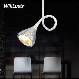 flexible pipe ceiling lamp accent light modern lighting bedroom dinning living room toggery couture clothing shop restaurant el201K