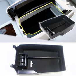 Car Organiser For Mercedes Benz C Class Benz W204 2008-2013 central armrest storage box stowing tidying accessories car styling305u