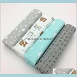 Sheets Sets Bedding Supplies 4Pcs Lot Born Baby Bed Sheet Set 76X76Cm For Crib Cot Linen 100 Percentcotton Fla2798
