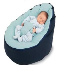 Whole-PROMOTION multicolor Baby Bean Bag Snuggle Bed Portable Seat Nursery Rocker multifunctional 2 tops baby beanbag chair yw219V