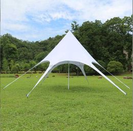 Large Outdoor UV Proof Sun Shelter Advertising Canopy Pergola Awning Tent for Camping Hiking Portable foldable Glamping tents picnic beach roof shelter 6 10 Metre