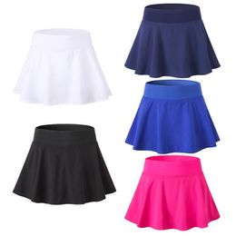 Skirts Women Short Athletic Quick-drying Workout Short Active Running Tennis Skirt With Built In Shorts 230720