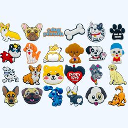 Shoe Parts Accessories Charms For Clog Dog Person Decoration Different Shaped Diy Shoes Pins Kids Boys Girls Teens Men Women And Adt Otx0Q