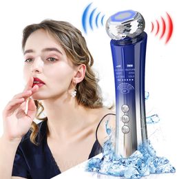 Face Massager Lifting Device Cool EMS RF Tightening Machine Anti Wrinkle Skin Rejuvenation Home SPA Beauty Instrument 230720