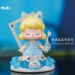 Action Toy Figures Cute Anime Figure Gift Surprise Box Original Magi Dreamwalking In Wonderland Series Blind Toys Decor 230720