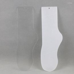 Jewellery Pouches Transparent Plastic Female Foot Art Mannequin For Body Socks Men Shooting Model Display Props Sock Stands Holder Organiser