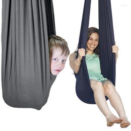 Camp Furniture 100 280cm Kids Swing Toy Set Therapy Hammock Cotton Hanging Chair Home Room Indoor Games Sensory Toys For Autism