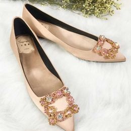 Dress Shoes 2022 Larger Size 32-48 White Shoes Women Pointed Toe Flats Gold Red Luxury Loafers Ballet Slip-on Breathable Cinderella Fashion L230721