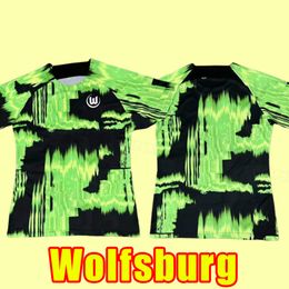 23/24 Wolfsburg soccer jersey 2023 Home GINCZEK STEFFEN shirts ROUSSILLON MEHMEDI MBABU BROOKS ARNOLD WEGHORST football uniform 2024 training tracksuit