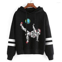 Women's Hoodies Soccer Player Oversized Hoodie Harajuku Hip Hop Streetwear Women Casual Sweatshirt Men's Y2k Top Hoody Tracksuit