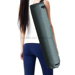 Multifunctional Yoga Bag Fitness Mat Backpack Waterproof Supplies Bag Yoga Mat Storage Bag pilates canvas waterproof carry shoulder bags