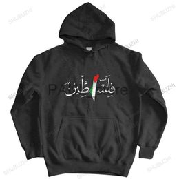 Men's Hoodies Sweatshirts Palestine Arabic Name With Palestinian Flag Map Men hoodies Cotton hoodie Freedom shubuzhi hooded jacket Printed hoody Merch x0720