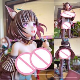 Anime Manga 24CM Native Rocket Boy Anime Girl Figure Mauve 1/6 Pvc action Figure Adults Collection Statue Model doll gifts