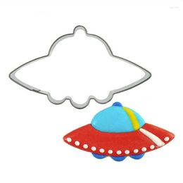 Baking Moulds 1pcs UFO Cartoon Party Home Decor Reposteria Fondant Cake Tool Pastry Moldes Metal Sugarcraft Cookie Cutter Biscuit Mould