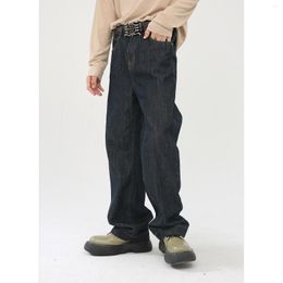 Men's Jeans Original Colour Korean Version All-match Loose Slim Vertical Trousers Same Style For Men And Women